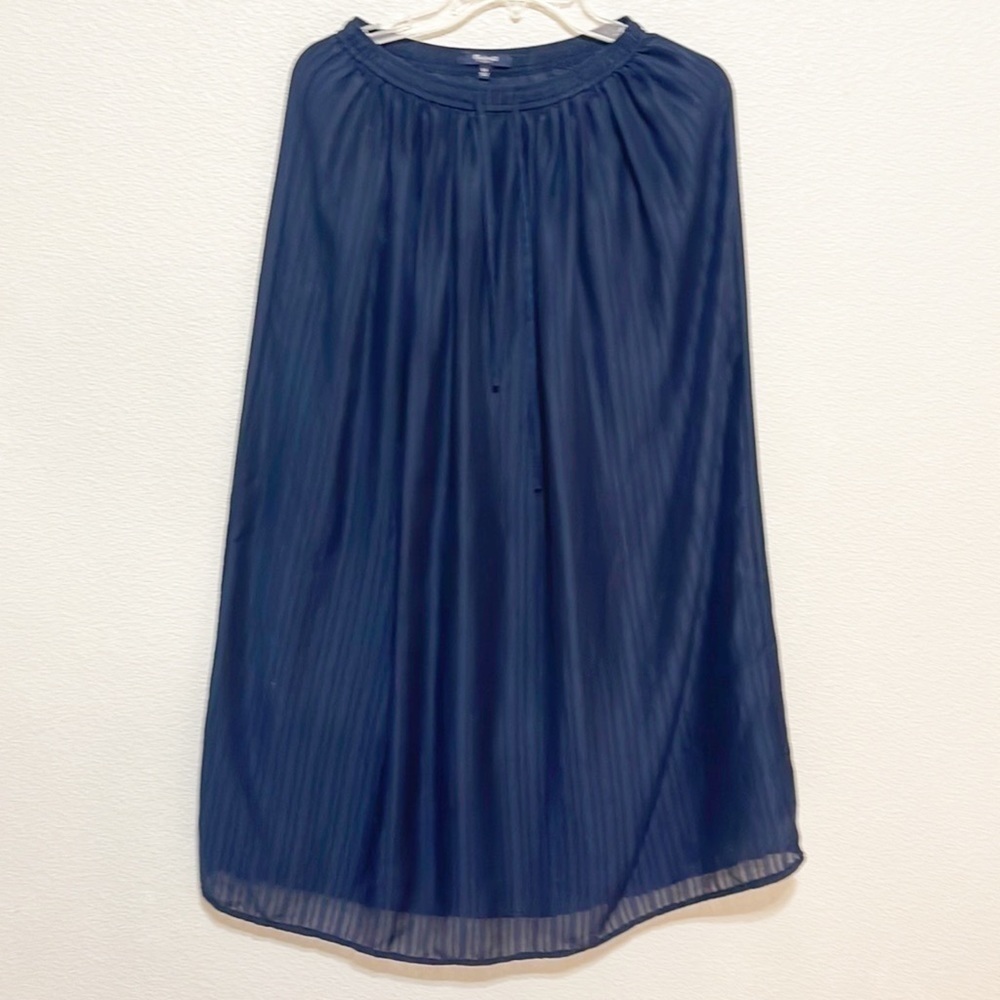 Madewell Navy Blue Woman Skirt Size XS